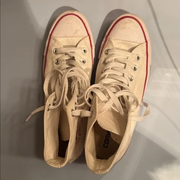 Converse All Star High-Tops White - Picture 2 of 9